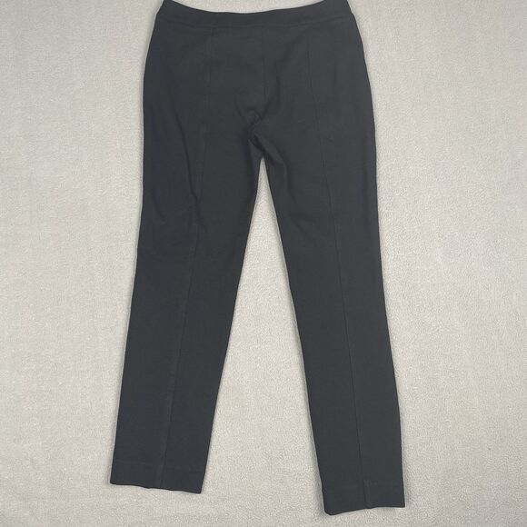 Cabi Pants Womens 8 Navy Blue Capote Trouser Classic Mid Rise Flat Front Stretch - Picture 10 of 14